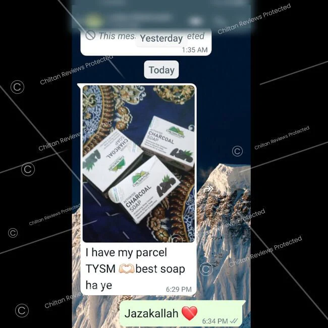 Pakistan’s Best Selling Activated Charcoal Soap - Exfoliating Deep Cleanser, Removes Dirt & Impurities, Reduces Acne & Blemishes- 💯 Organic - Image 2