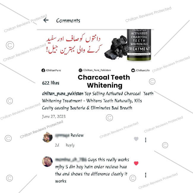 Activated Charcoal Teeth 🦷 Whitening Treatment - Whitens Teeth Naturally, Kills Cavity causing Bacteria Eliminates Bad Breath - Image 12