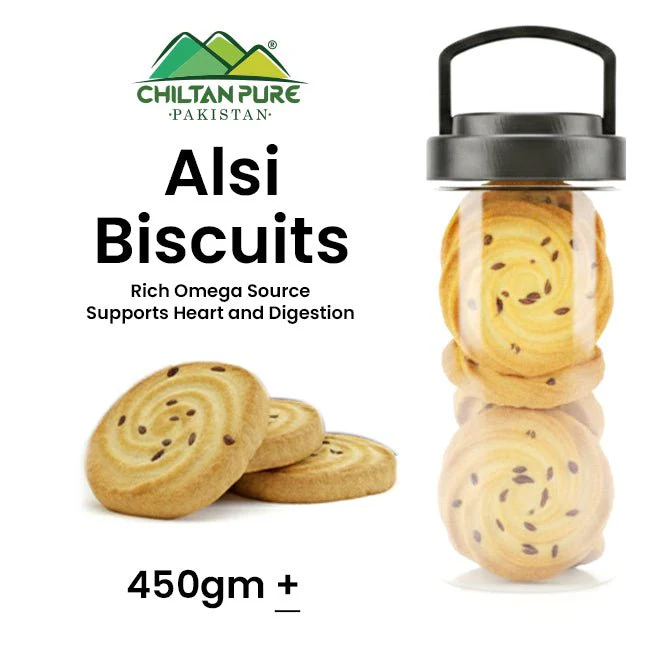 Alsi Biscuit / Alsi Cookies / Made With Organic Desi Butter, Bakery Biscuit