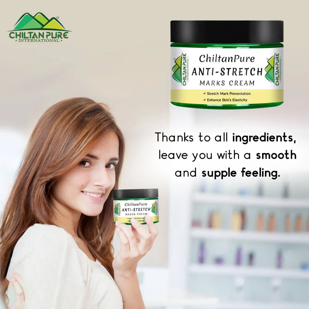 Anti-Stretch Marks Cream – Formulated With Shea Butter, Coco Butter & Vitamin E, Prevent Scars & Stretch Marks With Intense Hydration & Smoothing - Image 4