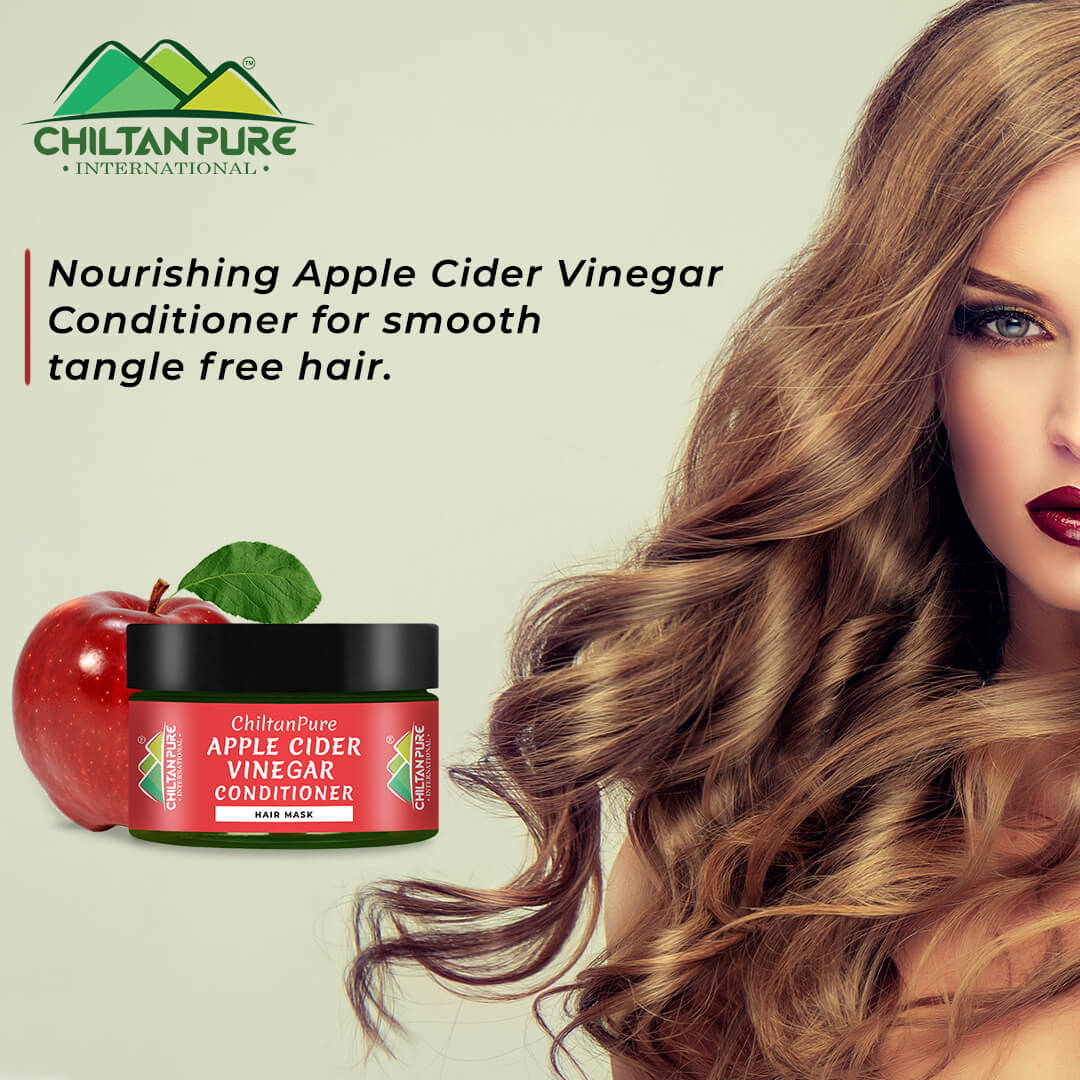 Apple Cider Vinegar Conditioner Hair Mask – Promote Hair Growth, Prevent Dandruff, Reduce Frizziness, Makes Hair Smooth & Shiny 250ml - Image 4