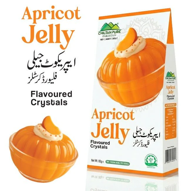 Apricot Jelly / Crystal Jelly Apricot 80±gm