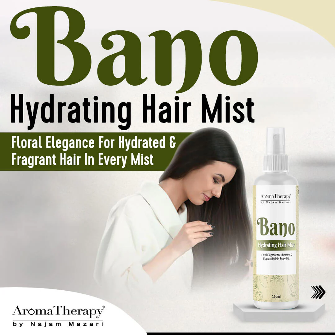 Bano Hydrating Hair Mist - Floral Elegance for Hydrated & Fragrant Hair in Every Mist - 💯Organic - Image 4