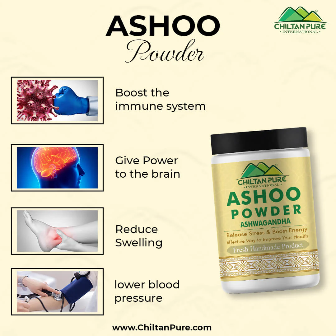 Ashoo Powder / Ashwagandha – Release Stress & Boosts Energy / اشوگندھا - Image 4
