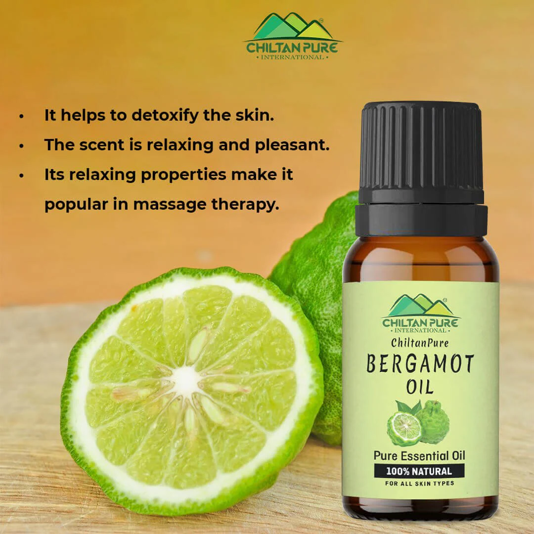 Bergamot Essential Oil – Natural Insecticide, Prevents Asthma, Eases Anxiety & Promotes Healthy Hair 20ml - Image 3
