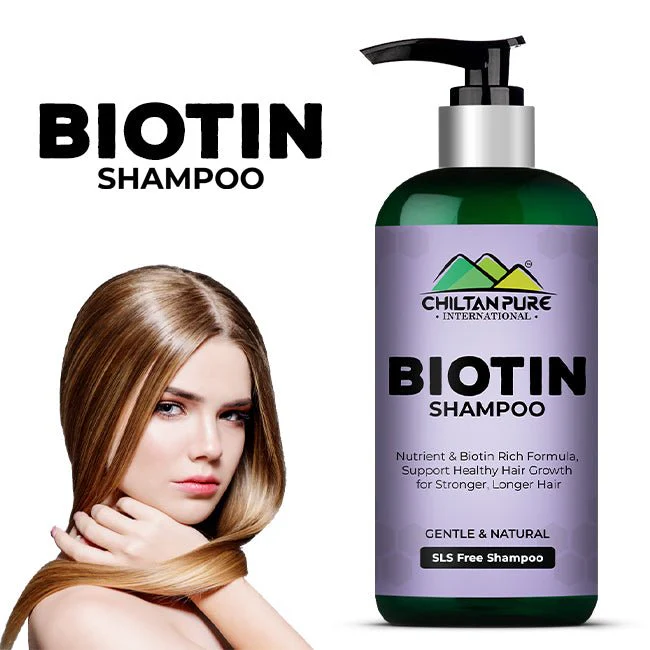Biotin Shampoo In Pakistan – Hydrates Scalp, Promotes Healthy Hair Growth, Reduce Split Ends & Prevents Hair Breakage 260ml, Doctor's 👨⚕️ Recommended