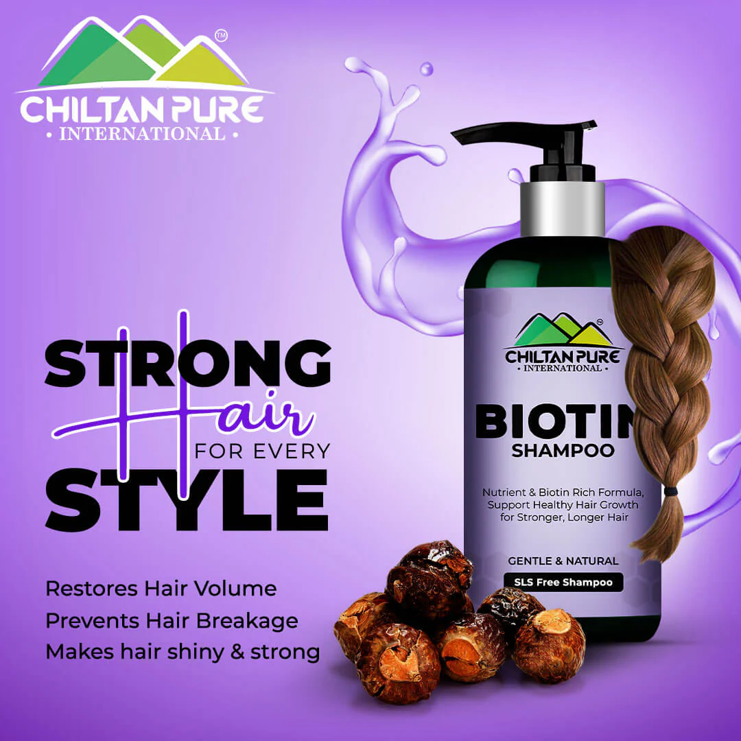 Biotin Shampoo In Pakistan – Hydrates Scalp, Promotes Healthy Hair Growth, Reduce Split Ends & Prevents Hair Breakage 260ml, Doctor's 👨⚕️ Recommended - Image 10