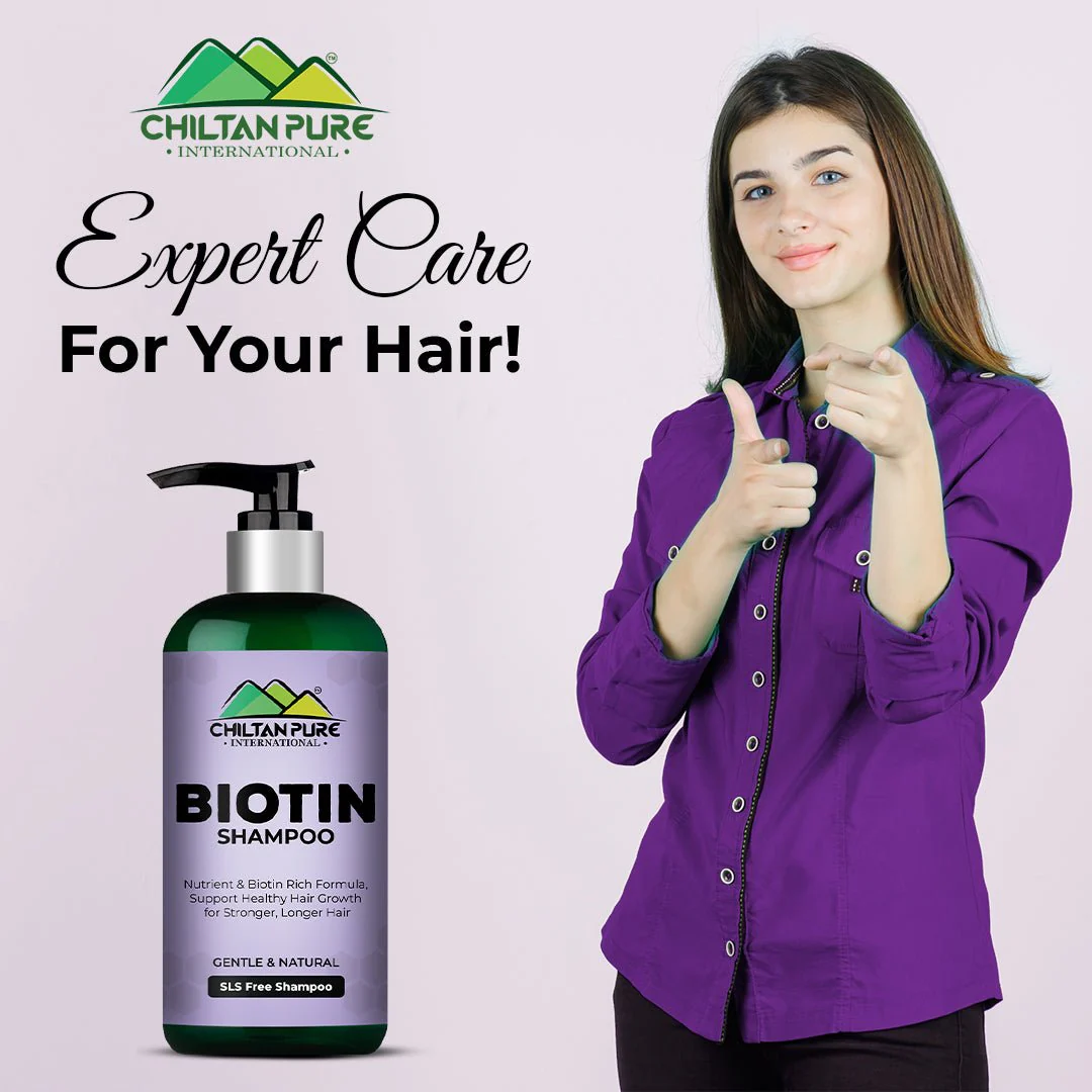 Biotin Shampoo In Pakistan – Hydrates Scalp, Promotes Healthy Hair Growth, Reduce Split Ends & Prevents Hair Breakage 260ml, Doctor's 👨⚕️ Recommended - Image 5