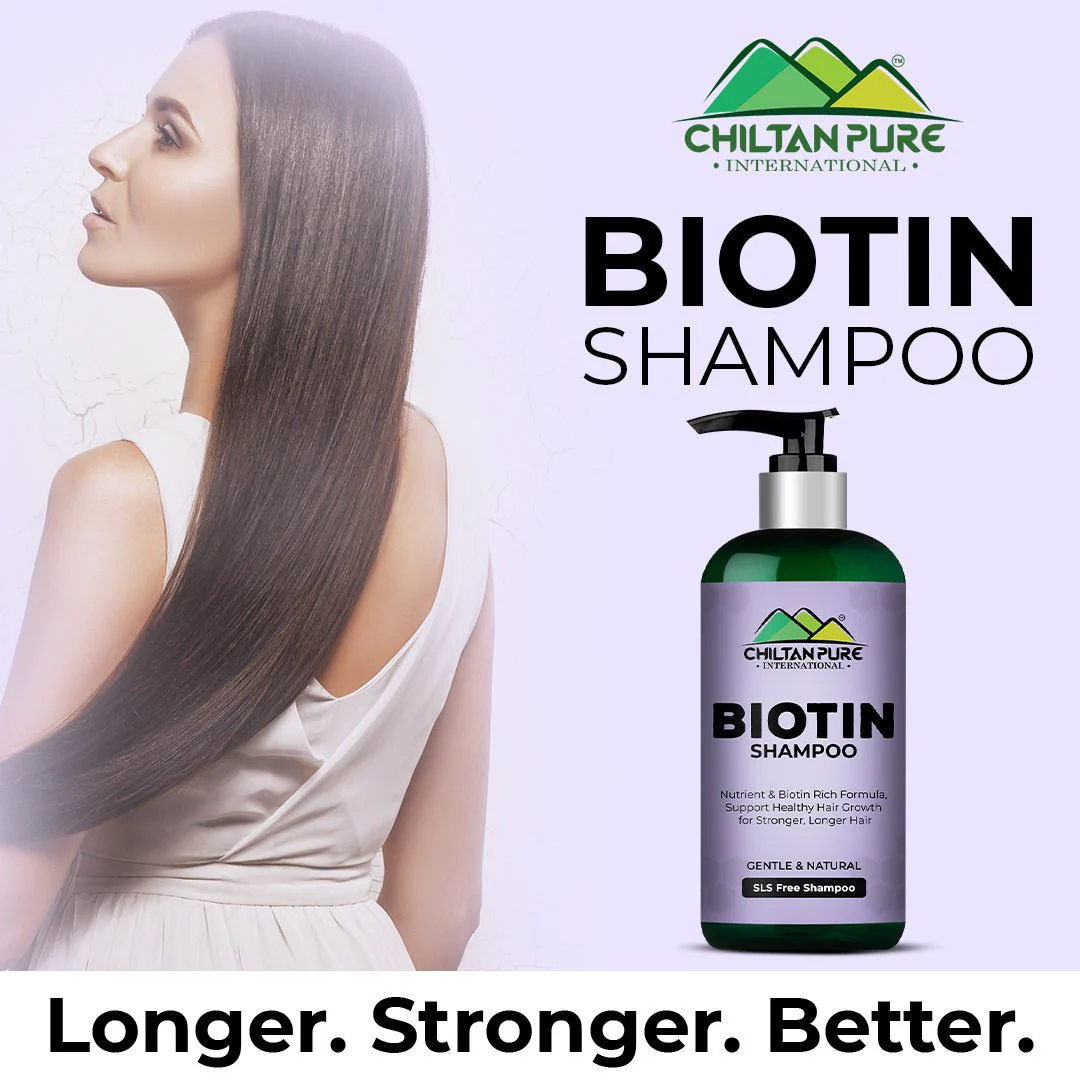 Biotin Shampoo In Pakistan – Hydrates Scalp, Promotes Healthy Hair Growth, Reduce Split Ends & Prevents Hair Breakage 260ml, Doctor's 👨⚕️ Recommended - Image 7