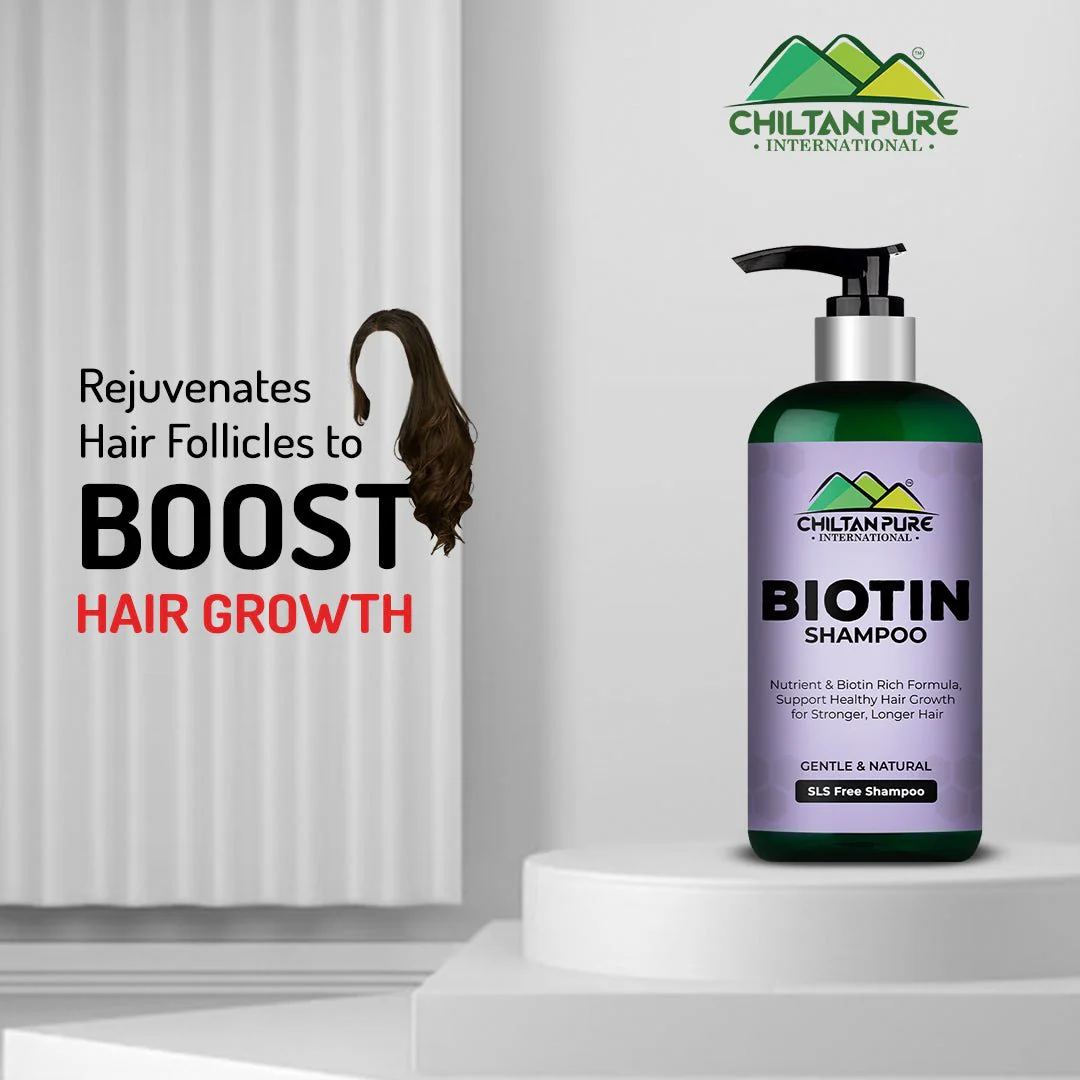 Biotin Shampoo In Pakistan – Hydrates Scalp, Promotes Healthy Hair Growth, Reduce Split Ends & Prevents Hair Breakage 260ml, Doctor's 👨⚕️ Recommended - Image 8