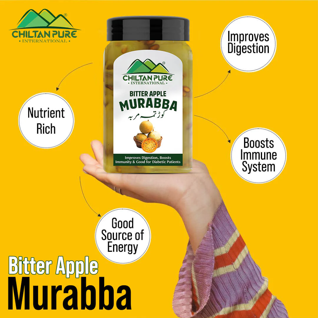 Bitter Apple Murabba (کوڑتمہ مربہ) - Beneficial for Diabetic Patients, Improves Digestion, Boosts Immune System - 💯Organic & Pure - Image 4