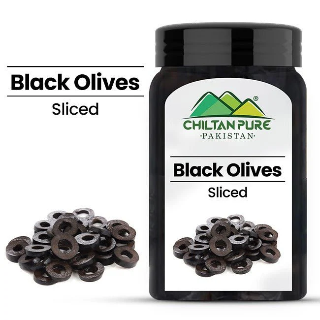 Black Olive Slices – Juicy, Mild & Naturally Delicious Flavor in Every Bite
