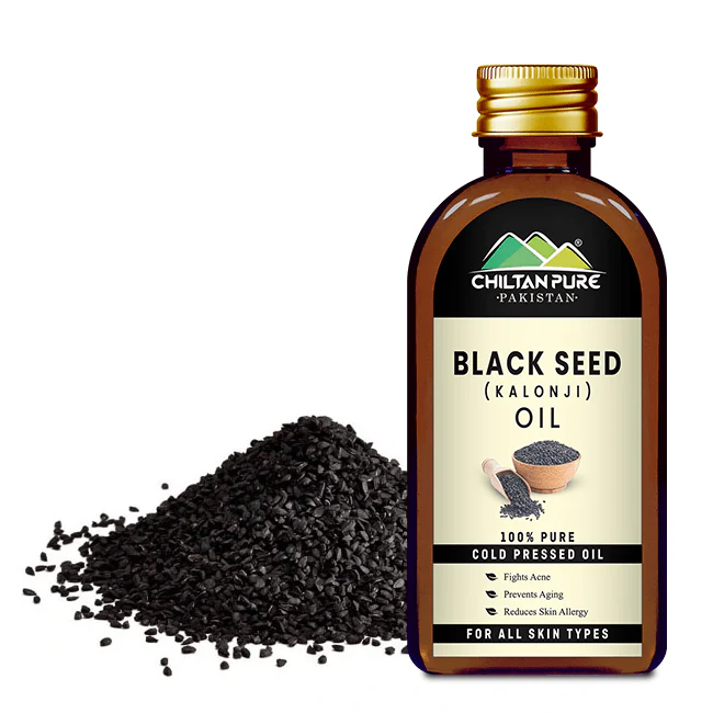 Black Seed Oil 140ml - kalongi oil - Cure Psoriasis, Acne, Reducing high Cholesterol