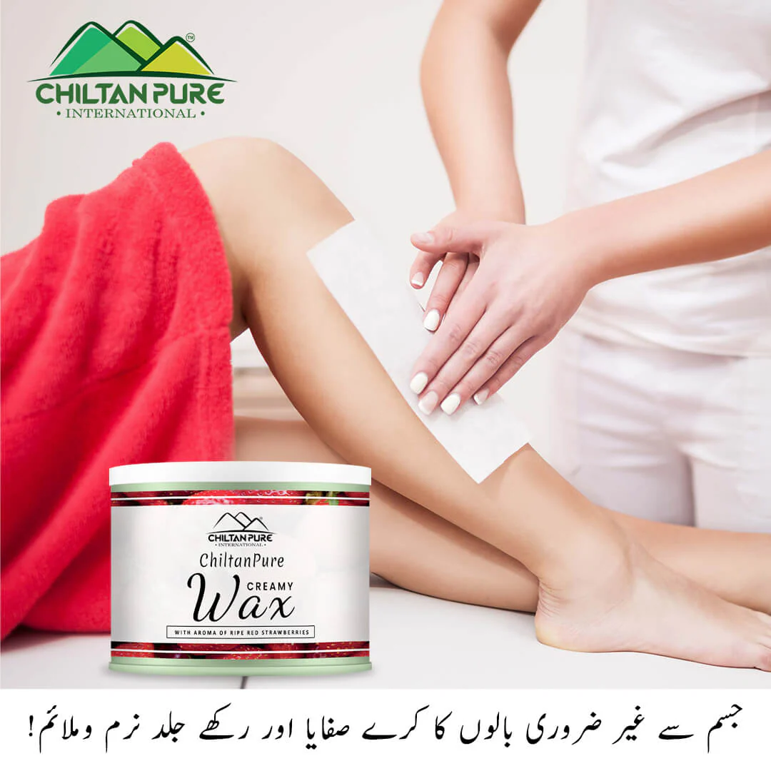 Body Hair Removal Wax – With Aroma of Ripe Red Strawberries - Image 5
