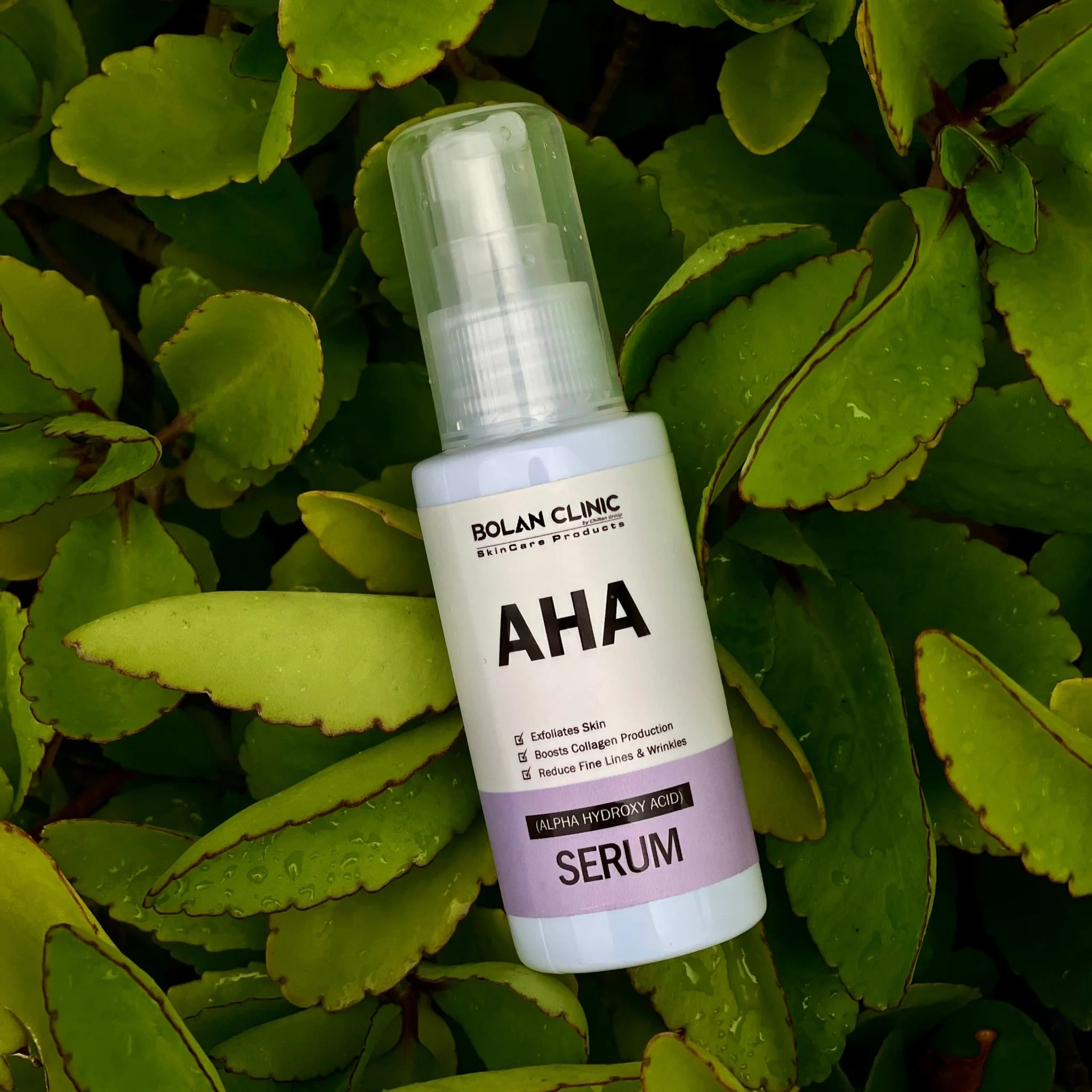 AHA (Alpha Hydroxy Acid) Serum - Exfoliates Dead Skin, Boosts Collagen Production, and Reduces Fine Lines & Wrinkles - Image 2