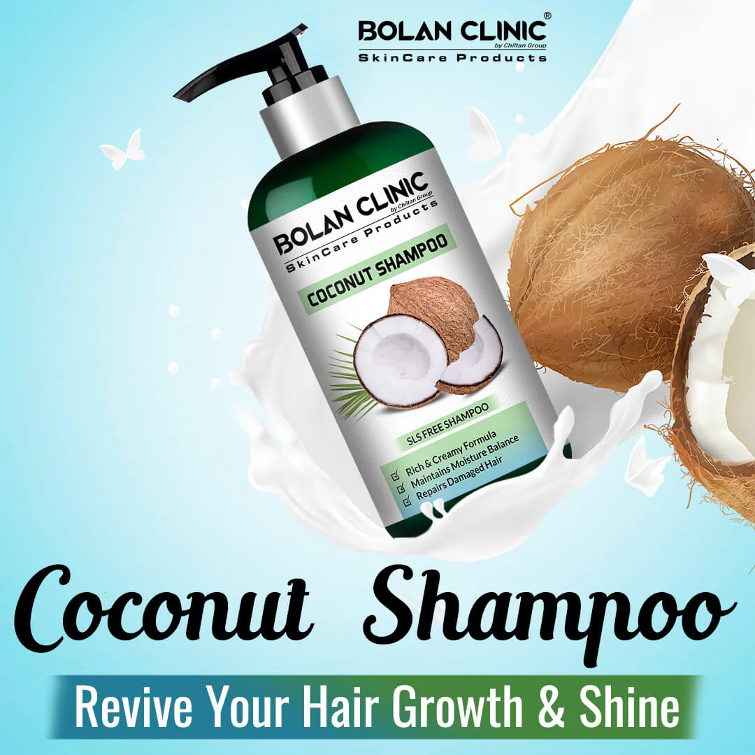 Coconut Shampoo – Rich & Creamy Formula, Maintains Moisture Balance, Repairs Damaged Hair - Image 3