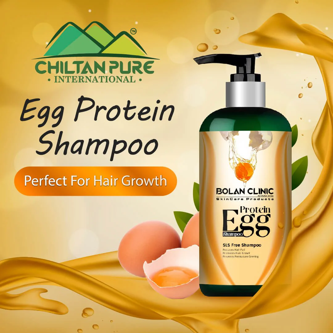 Egg Shampoo - Boosts Hair Growth, Reduces Frizziness, Prevents Premature Hair Greying, Giving Perfect Strength, Shine & Smoothness to Hair - Image 4