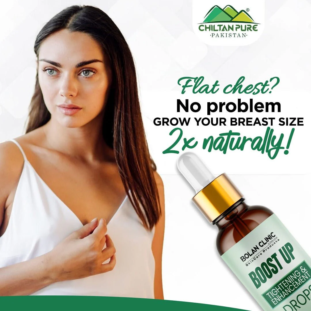 Breast Cream / Boost Up Tightening and Enhancement Drops - Uplift Your Sagging Breasts and Tighten Them / Breast Cream Tightening - Image 2