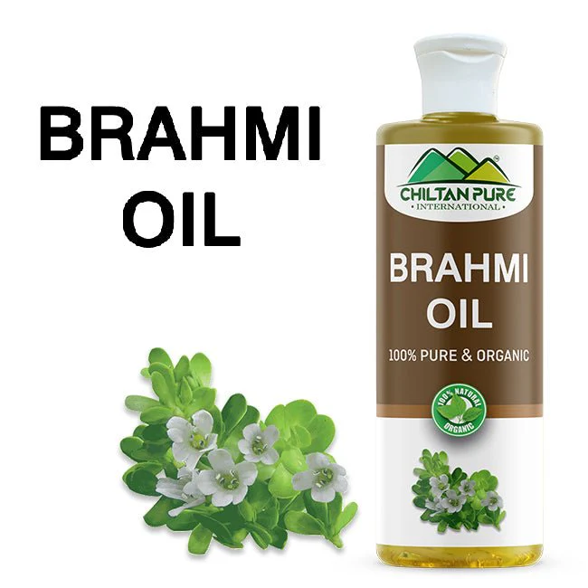 Brahmi Oil / Gotu Kola Oil / promotes hair growth, relieves stress and anxiety, Calms mind for a peaceful sleep
