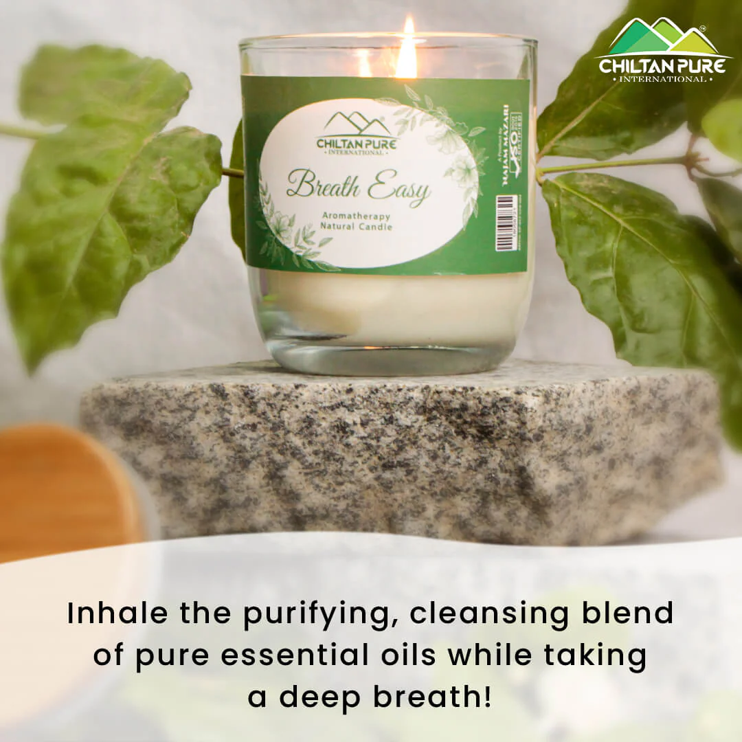Breath Easy Aromatherapy Candle – Aroma that Awakens your Senses!! 500g - Image 3