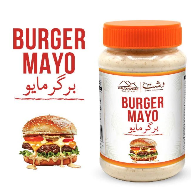 Burger Mayo / Burger Mayonnaise Rich, Creamy & Flavor for Perfect Burgers