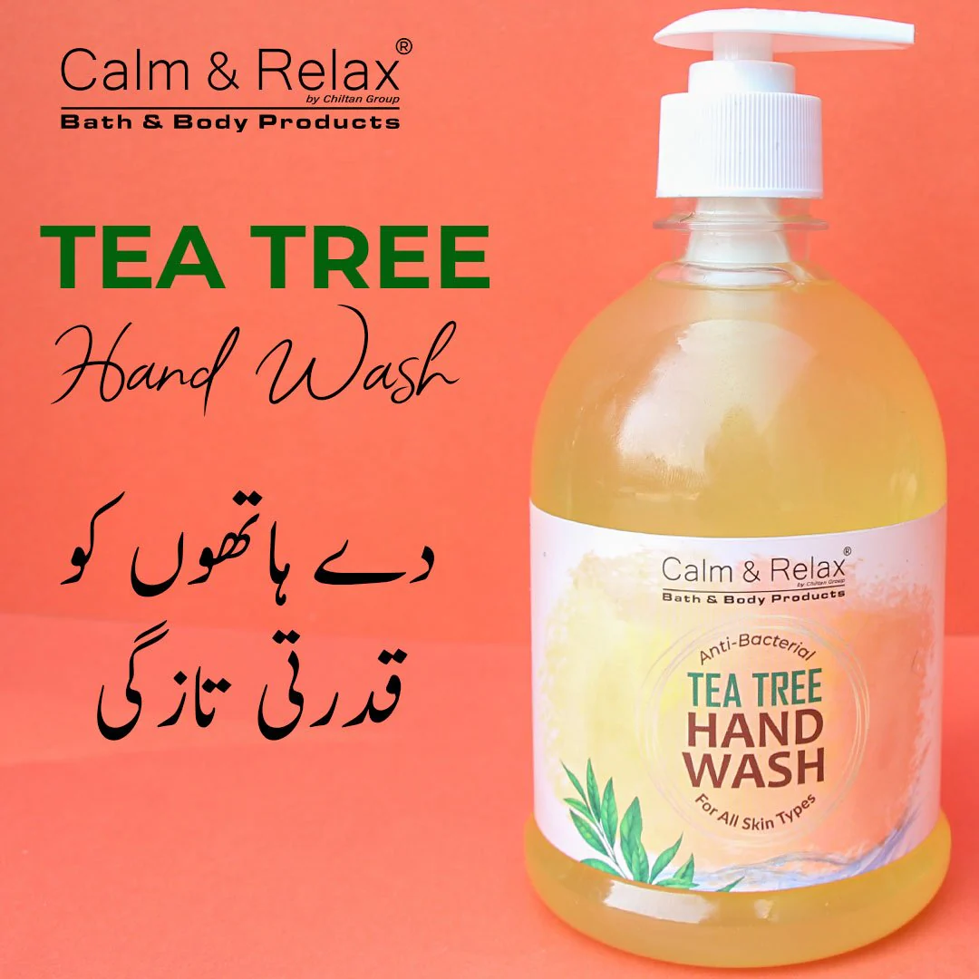Tea Tree Hand Wash - Fights Bacteria, Removes Dirt & Impurities from Hands - Image 2