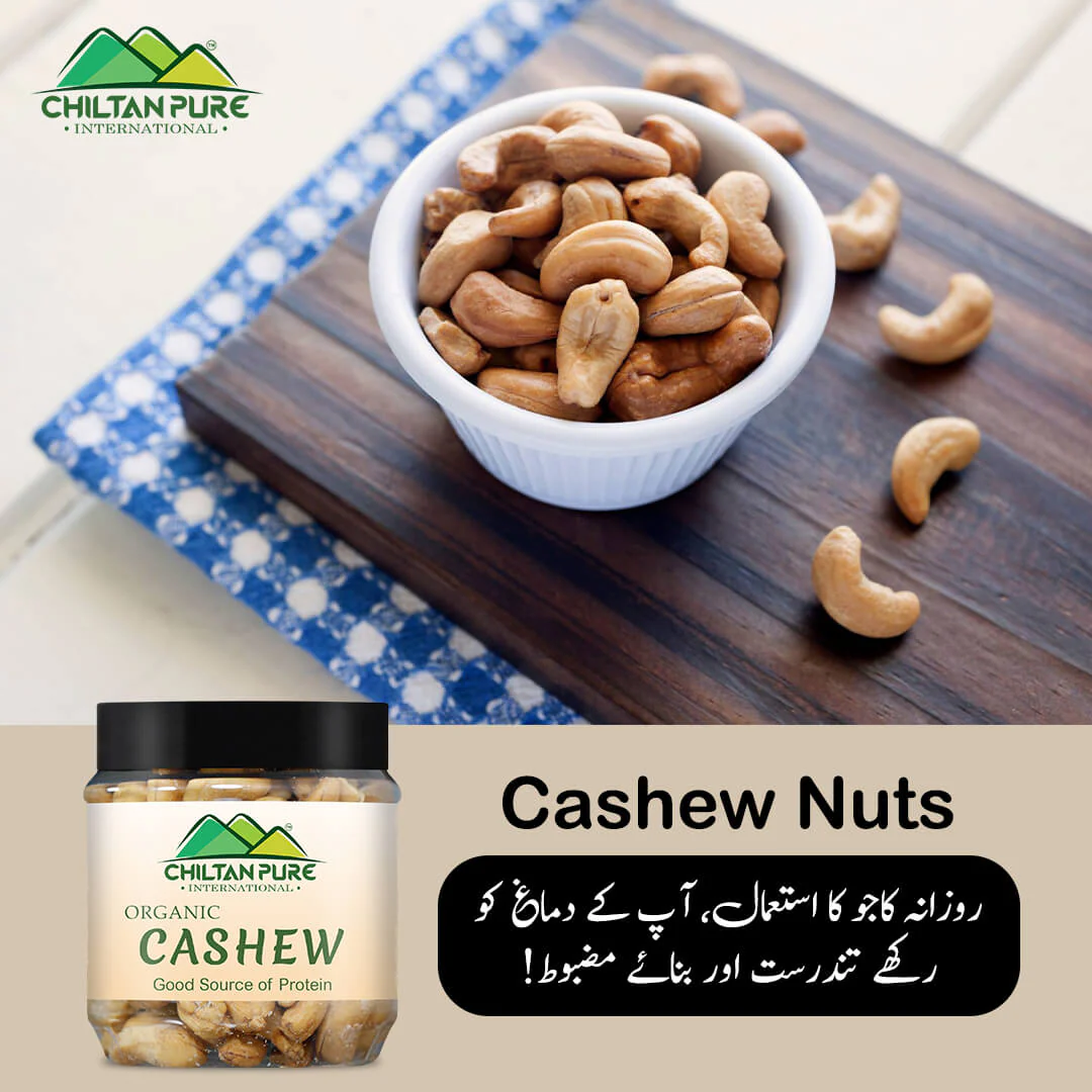 Cashew Nuts – Promotes weight loss, Improves heart health, rich in fiber & protein, contains variety of vitamins & minerals – 100% pure organic 160g - Image 6