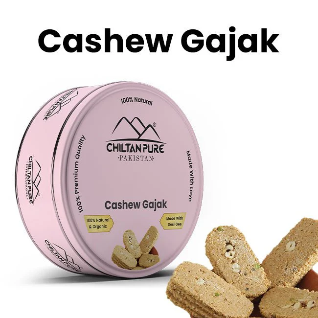 Cashew Gajak - A Guilt Free Sweet Loaded with Protein & Fiber