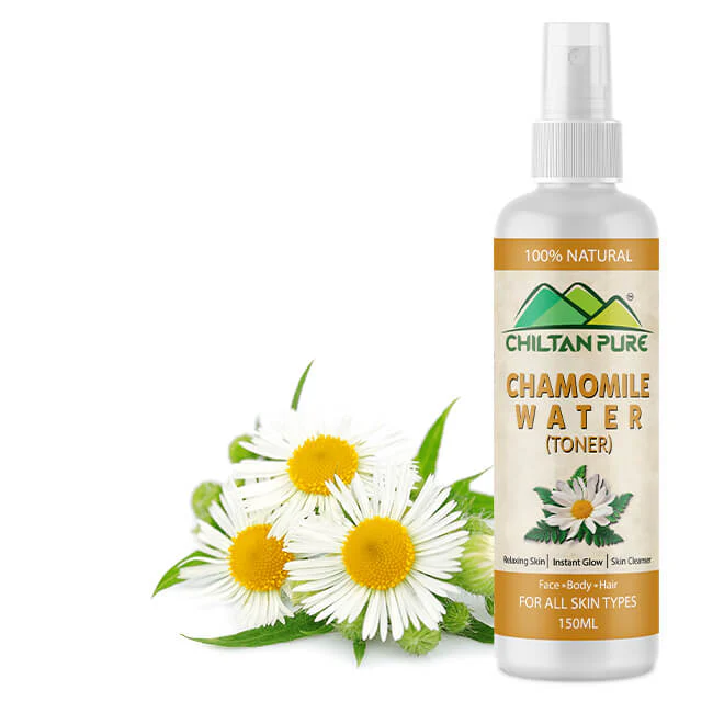 Chamomile Floral Water – Reduce Redness, Irritation, Makes Skin Soft & Radiant [Toner] 150ml