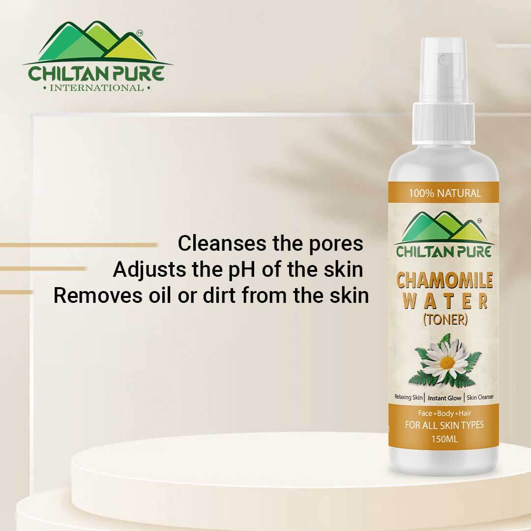 Chamomile Floral Water – Reduce Redness, Irritation, Makes Skin Soft & Radiant [Toner] 150ml - Image 4