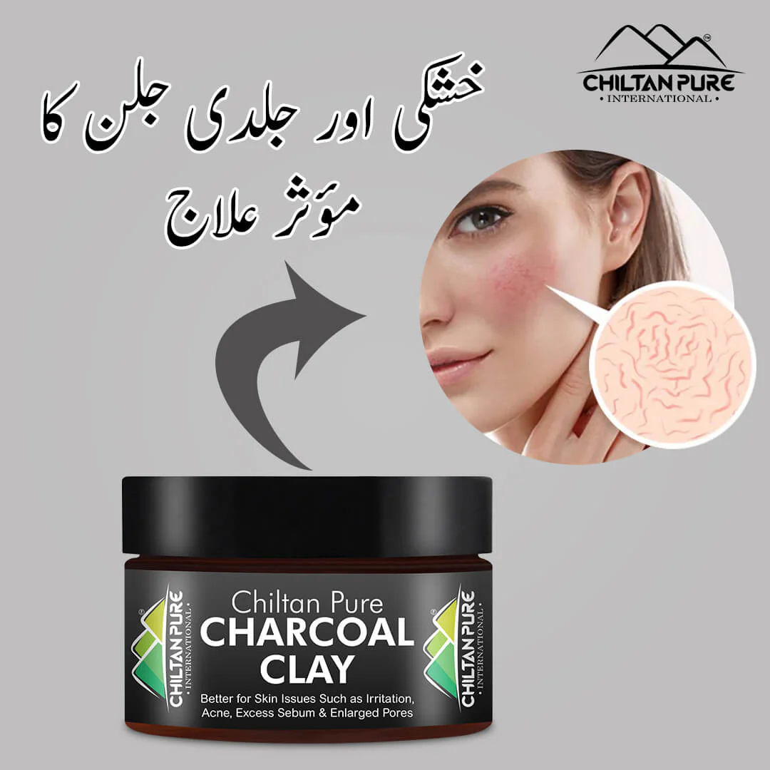 Charcoal Clay – Help absorb excess oil from skin, clean out your pores, prevent acne breakouts - Image 3