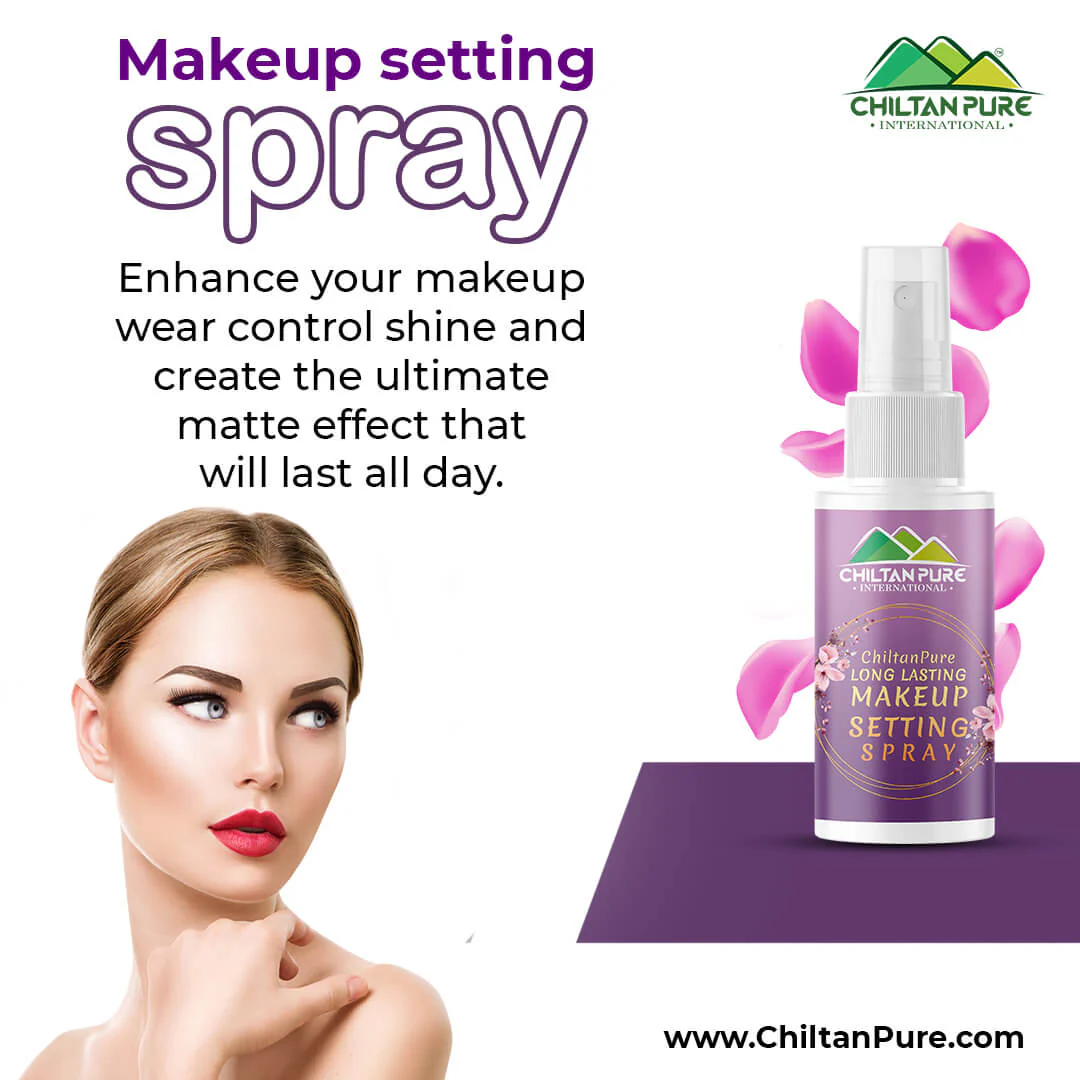 Makeup Setting Spray – Provides Long-Lasting Makeup Look With Hydrated & Smooth Skin - Image 3