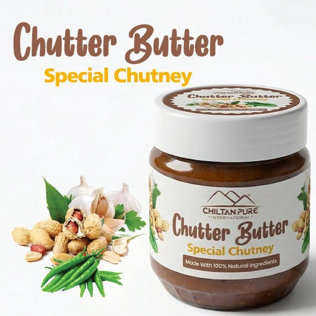 Chutter Butter Chutney - Perfectly Nutty, Sweet , Spicy and Protein - Packed Delight