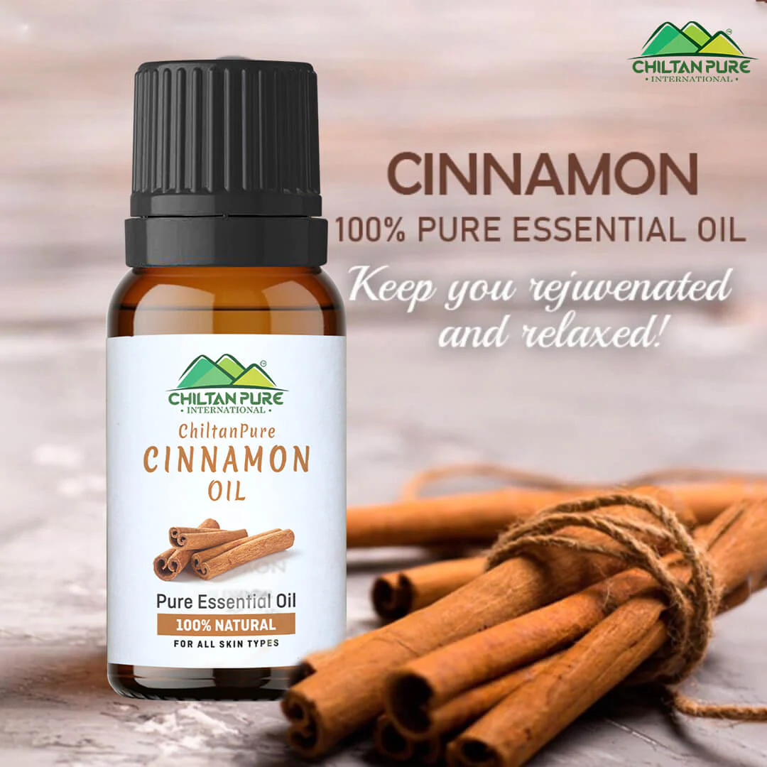 Cinnamon Essential Oil – Acts as Breathe Freshener, Immunity Booster, Reduces Sugar Cravings & Eases Chest Congestion 20ml - Image 3