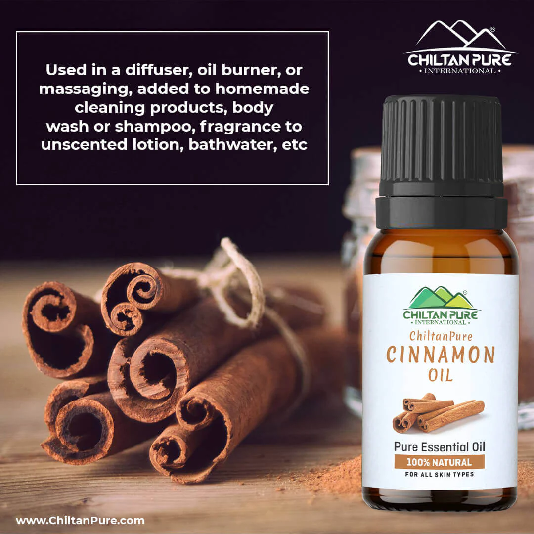 Cinnamon Essential Oil – Acts as Breathe Freshener, Immunity Booster, Reduces Sugar Cravings & Eases Chest Congestion 20ml - Image 4