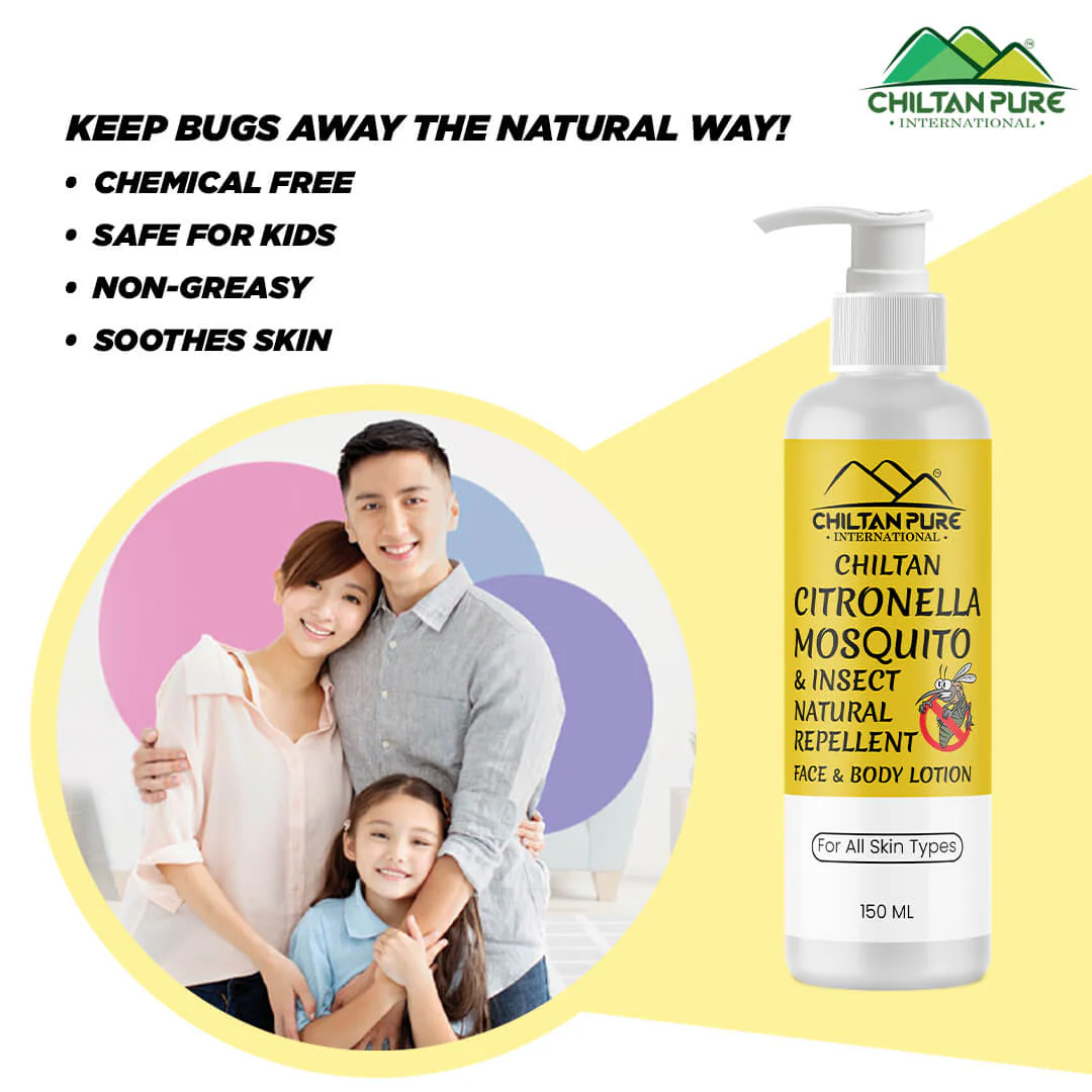 Citronella Mosquito Natural Repellent Body Lotion – Works against mosquito, Eliminate infections, Contain Anti-inflammatory properties – 100% natural 150ml - Image 3