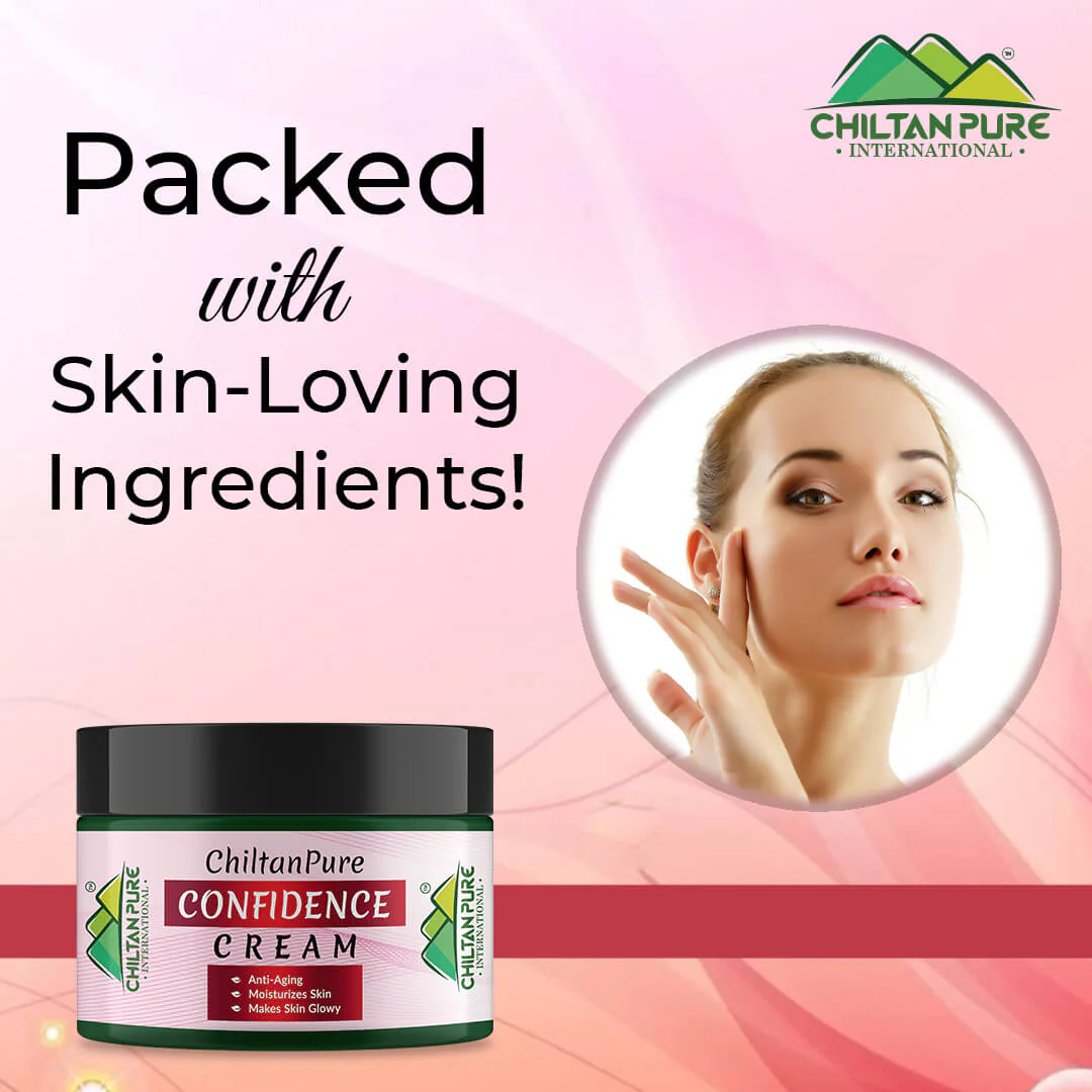 Confidence Cream - Anti–Aging, Treats Acne, Boosts Skin’s Elasticity, Minimize Pores & Makes Skin Glowy - Image 4