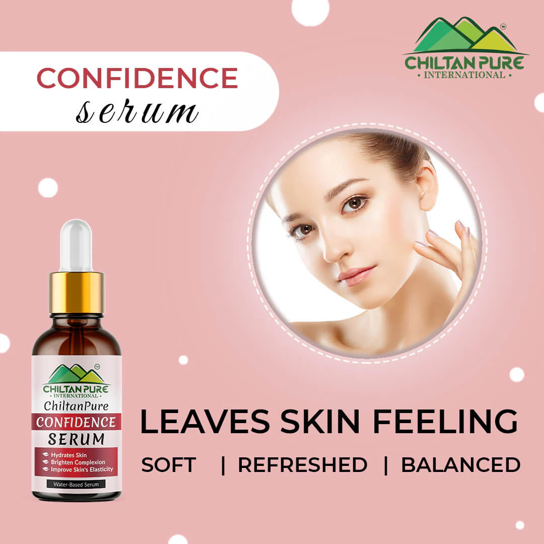 Confidence Serum – Hydrates Skin, Treats Acne, Improves Skin’s Elasticity, Minimizes Fine lines & Wrinkles - Image 2