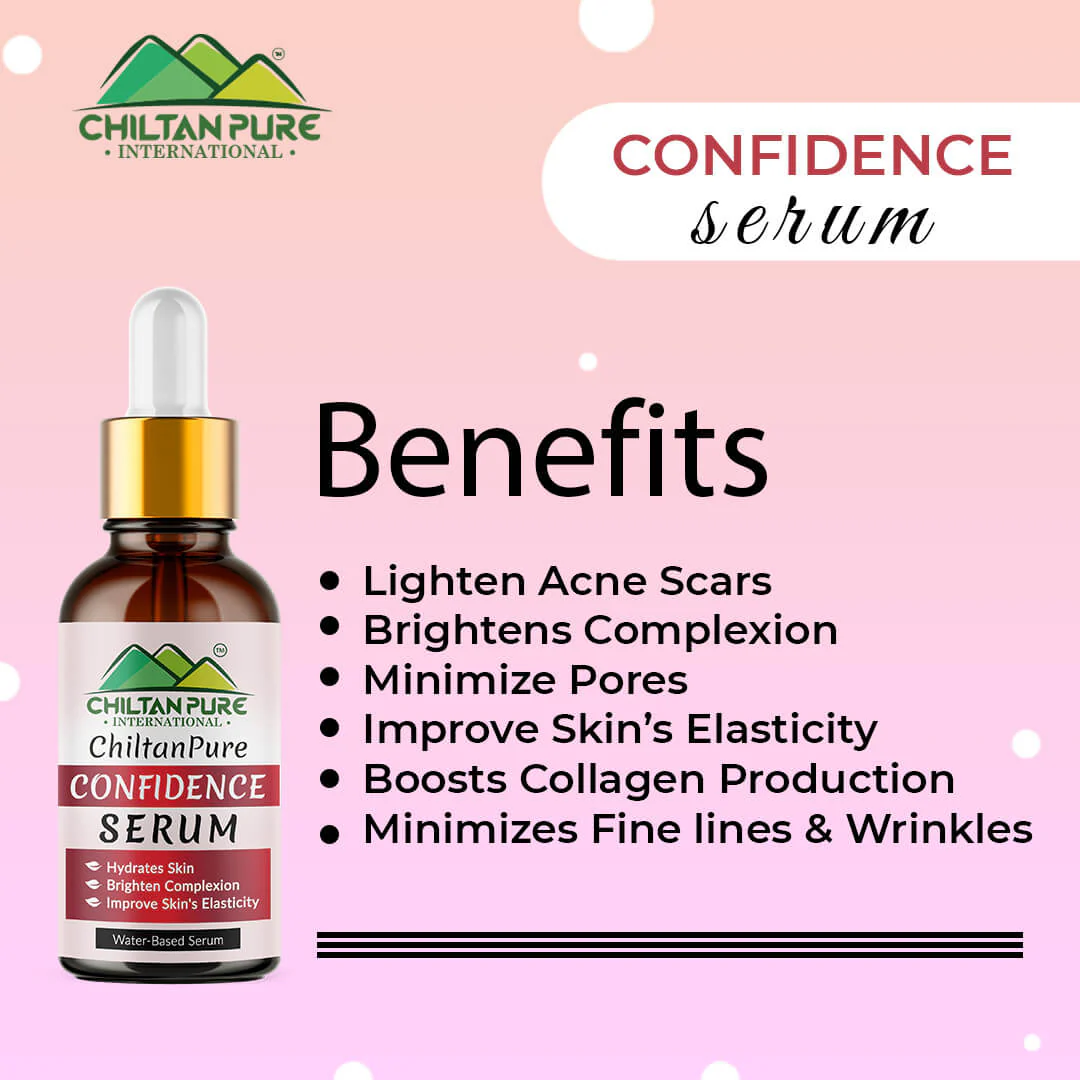 Confidence Serum – Hydrates Skin, Treats Acne, Improves Skin’s Elasticity, Minimizes Fine lines & Wrinkles - Image 4