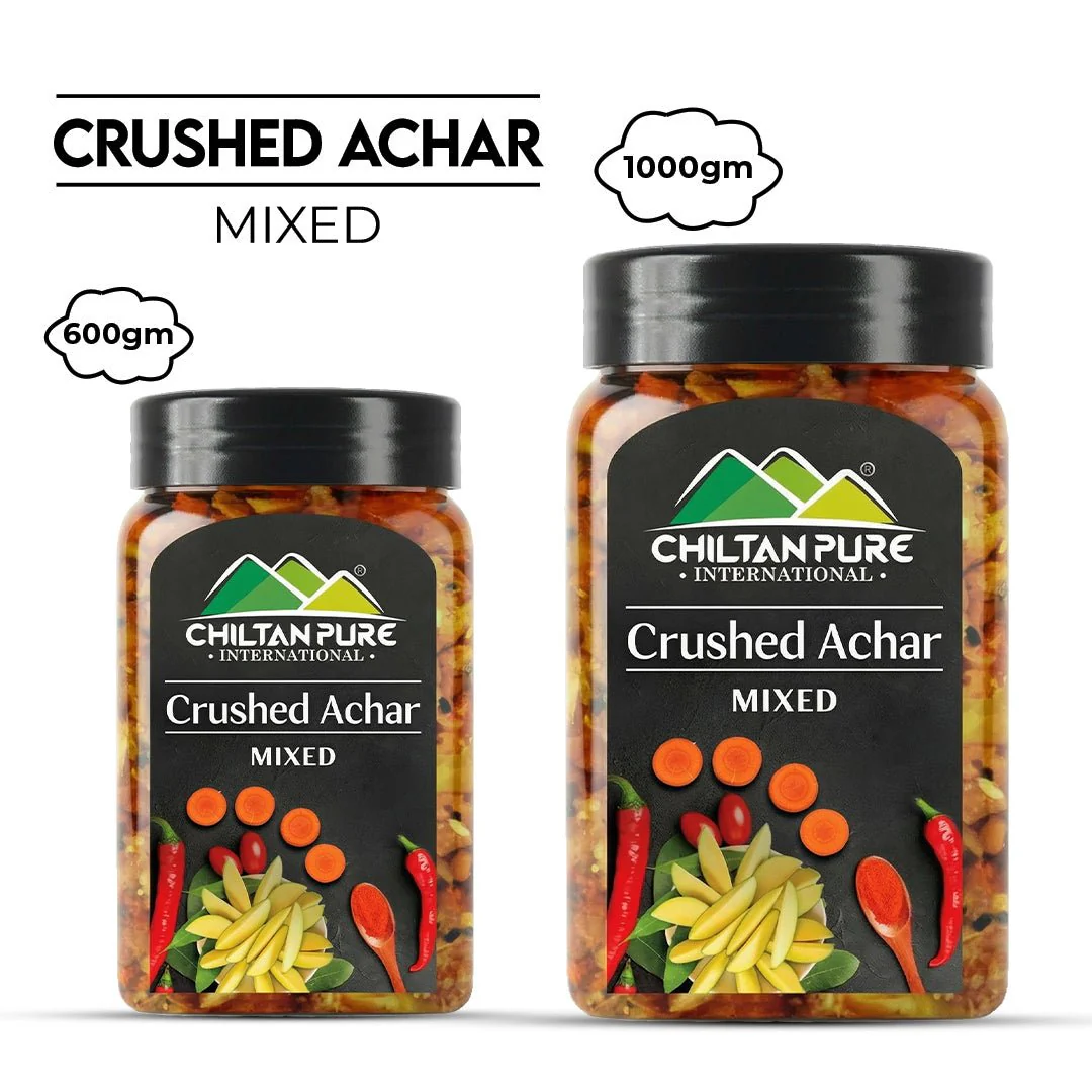 Crushed Mix Achar / Pickle - Tangy Twist of Flavor Fusion in Every Bite