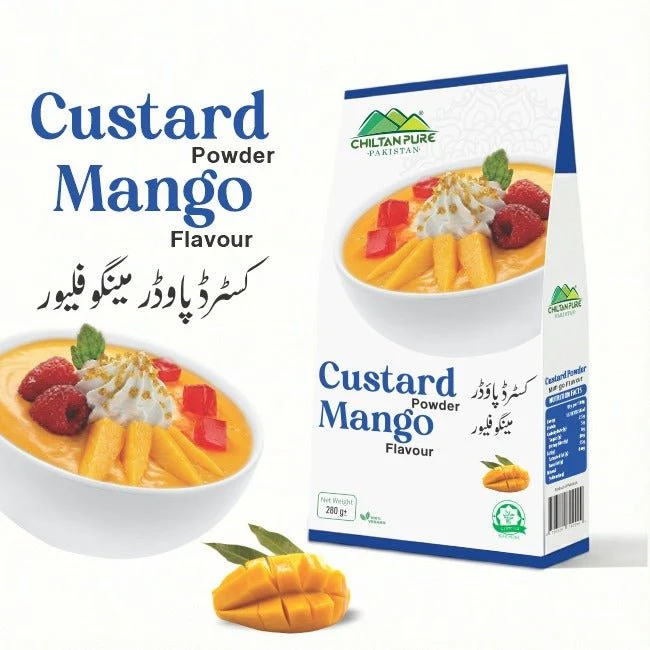 Custard Powder Mango / کسٹرڈ پاؤڈر مینگو / Weight 285gm±