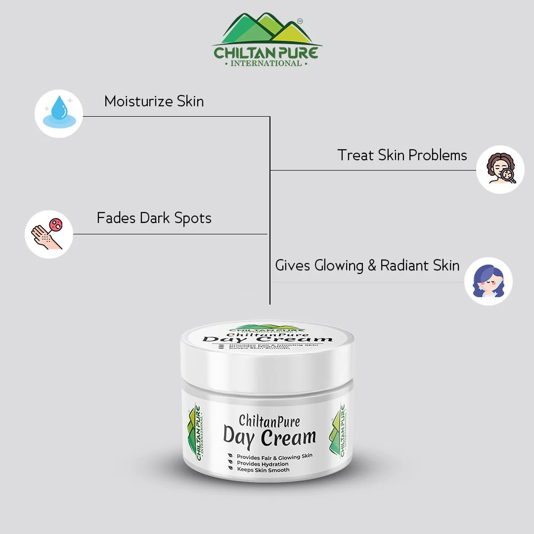 Day Cream – Promotes Blood Circulation , Reduces Aging Signs & Removes Sun Tan 50ml - Image 4