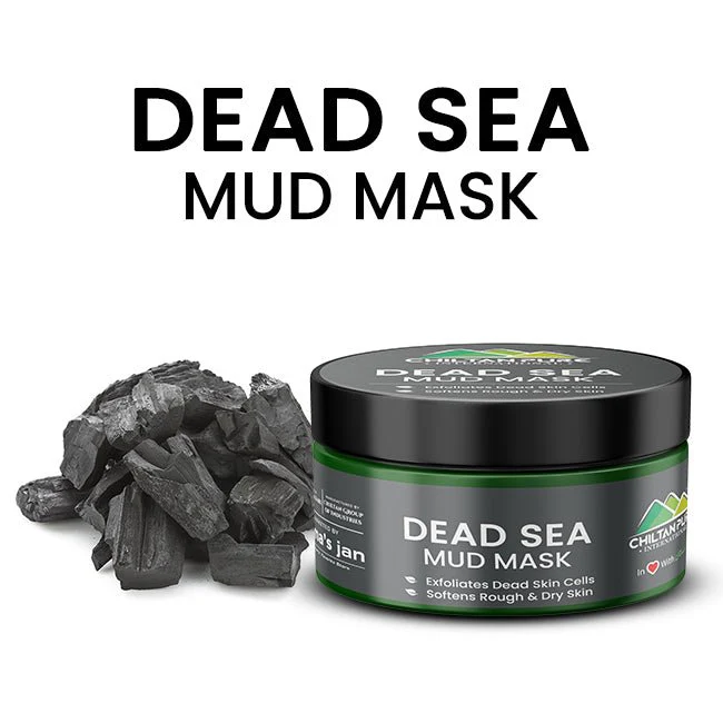 Dead Sea Mud Mask – Intensely Hydrate, Exfoliates Dead Skin Cells, Cures Psoriasis & Eczema 150g