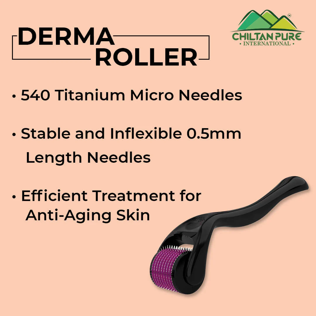 Derma Roller System – Ultra Sharp Needle Tips, Therapy for Skin Regeneration, Efficient Treatment for Anti-Aging Skin & Stretch Marks - Image 3