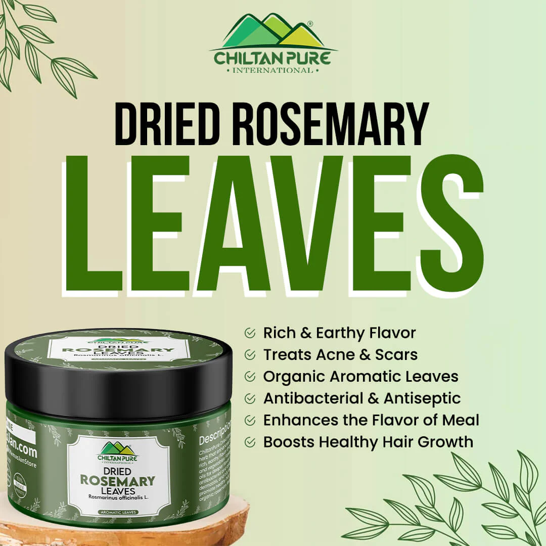 Dried Rosemary Leaves - A Magical Herb for Self-Care , Seasoning , and Cooking - Image 2