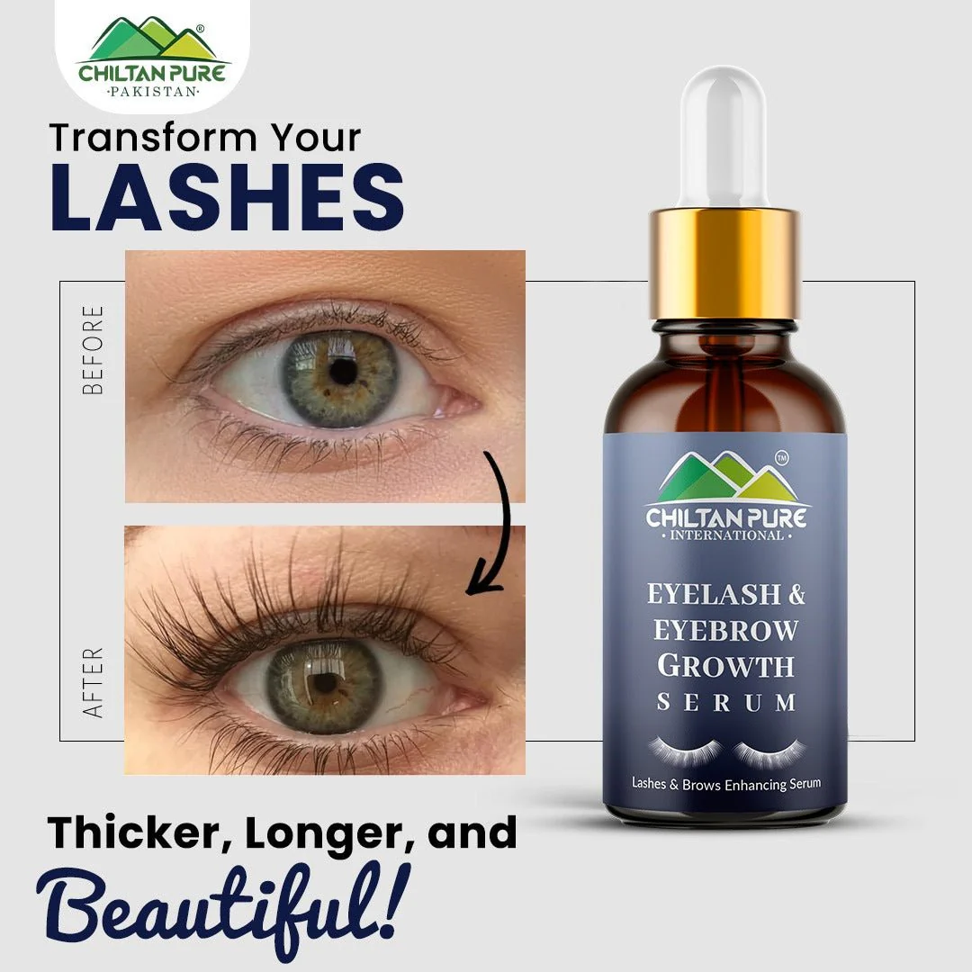 Eye Lashes Growth Serum – Grow naturally, boosts eye lashes growth, provides longer, thicker and healthier look, strengthen from to tip – 100% natural organic - Image 2