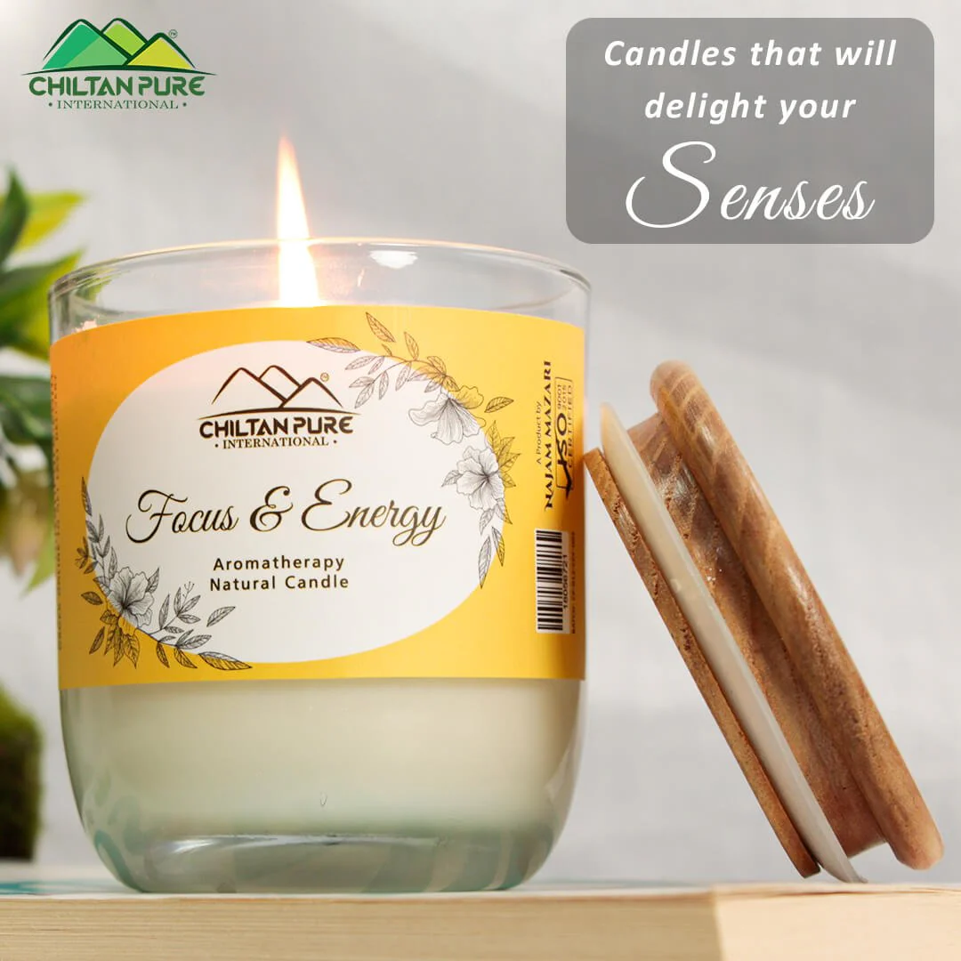 Focus & Energy Aromatherapy Candle – Warm up the Soul Inside!!  500g - Image 3