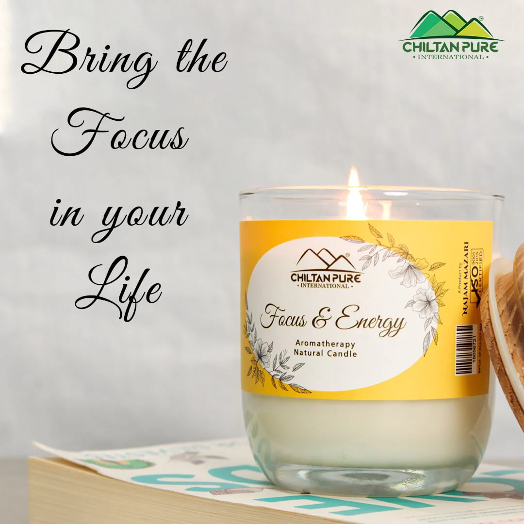 Focus & Energy Aromatherapy Candle – Warm up the Soul Inside!!  500g - Image 4