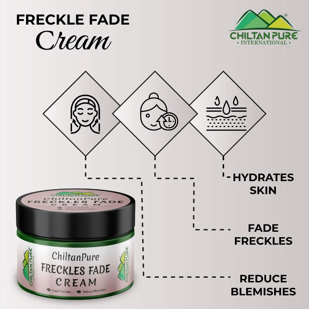 Freckles Fade Cream – Hydrates Skin, Fade Freckles, Reduce Blemishes & Lightens Hyperpigmentation - Image 2