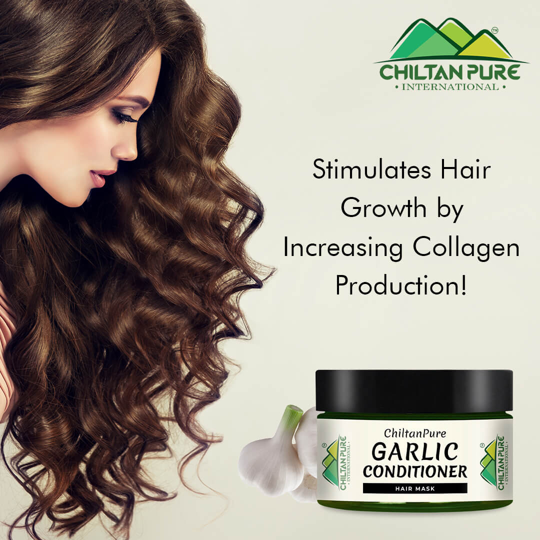 Garlic Conditioner Hair Mask – Promote Hair Growth, Balance PH Level of Hair, Makes Hair Healthy & Shiny 250 ml - Image 4